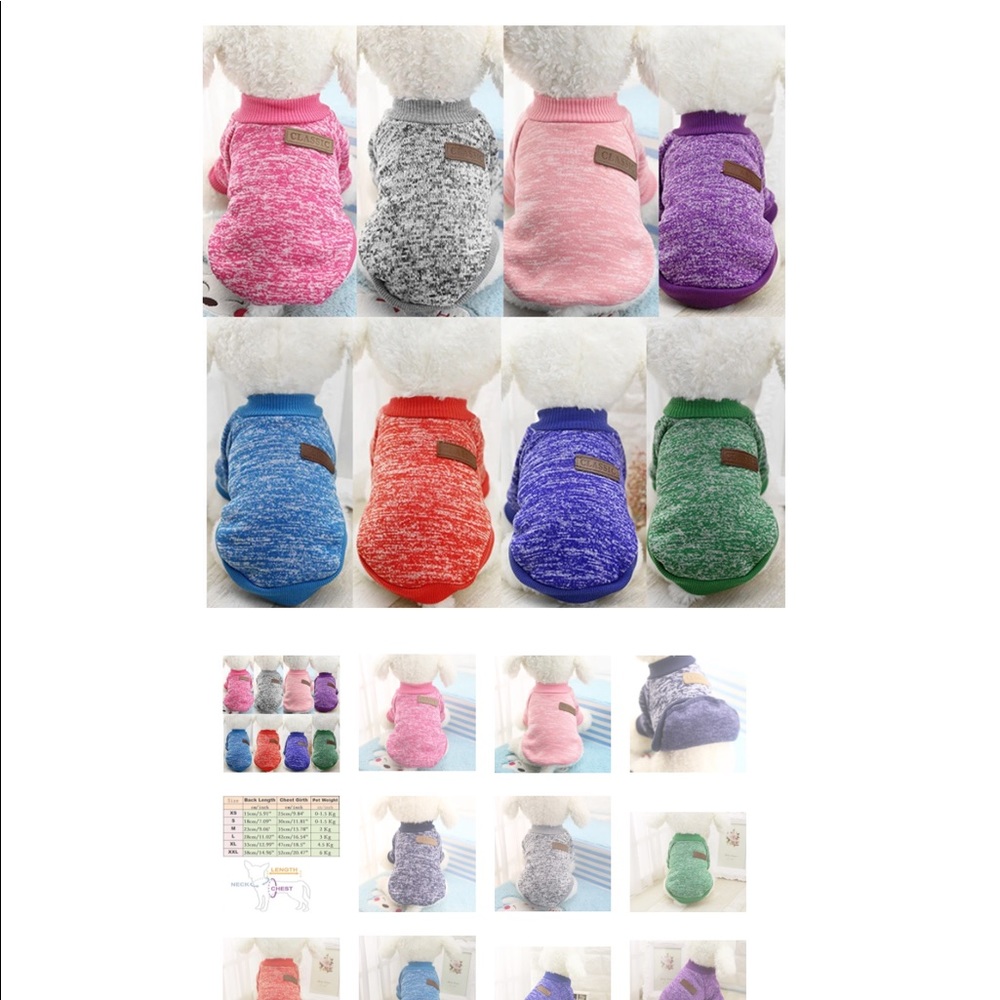 Cotton Dog Sweater
